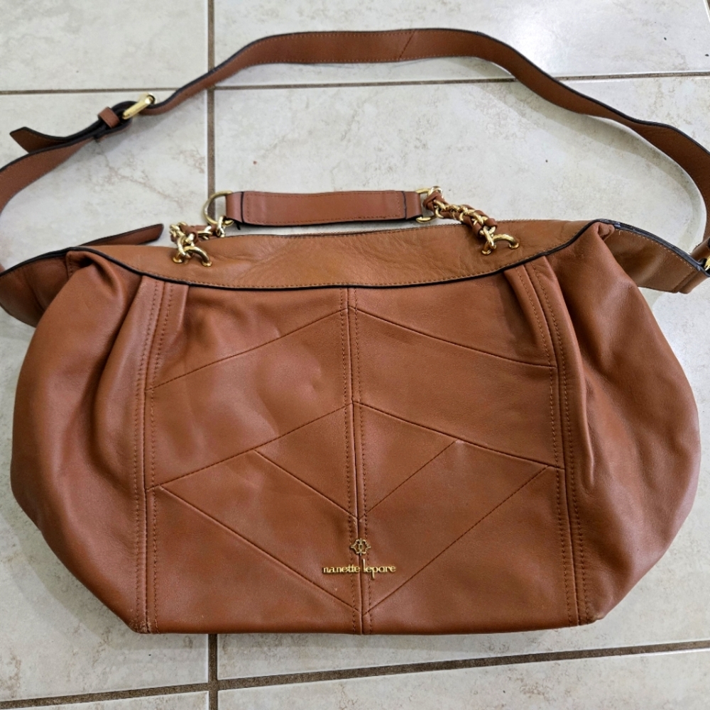Nanette Lepore Brown Shoulder Bag